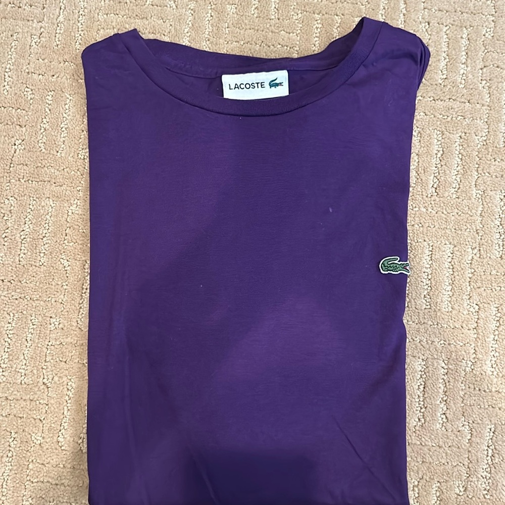 Lacoste men’s short sleeve tee